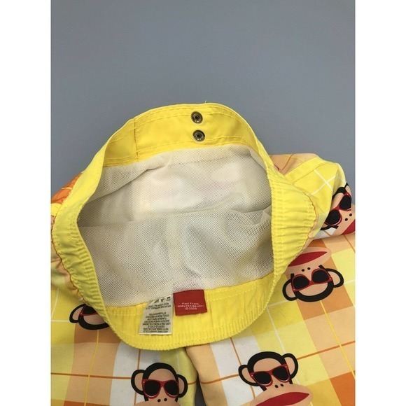 Paul Frank Boys Toddler size 2T swim Shorts monkey sunglasses yellow toddler‎ - Picture 5 of 5